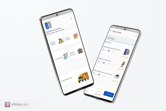 Odoo Salesman — case study